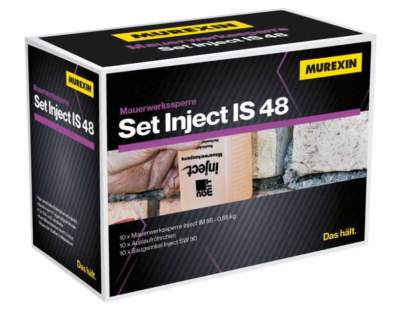 MUREXIN Mauerwerkssperre Set Inject IS 48