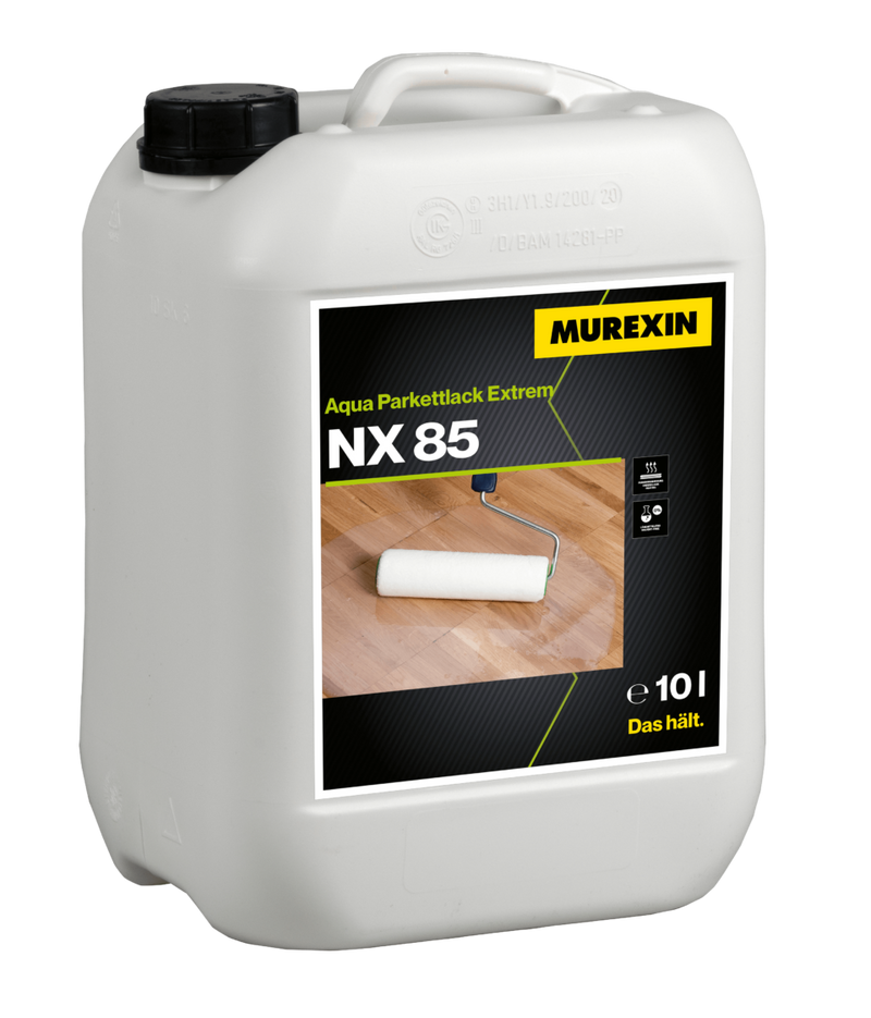 MUREXIN Aqua Parkettlack Extrem NX 85 / 10l