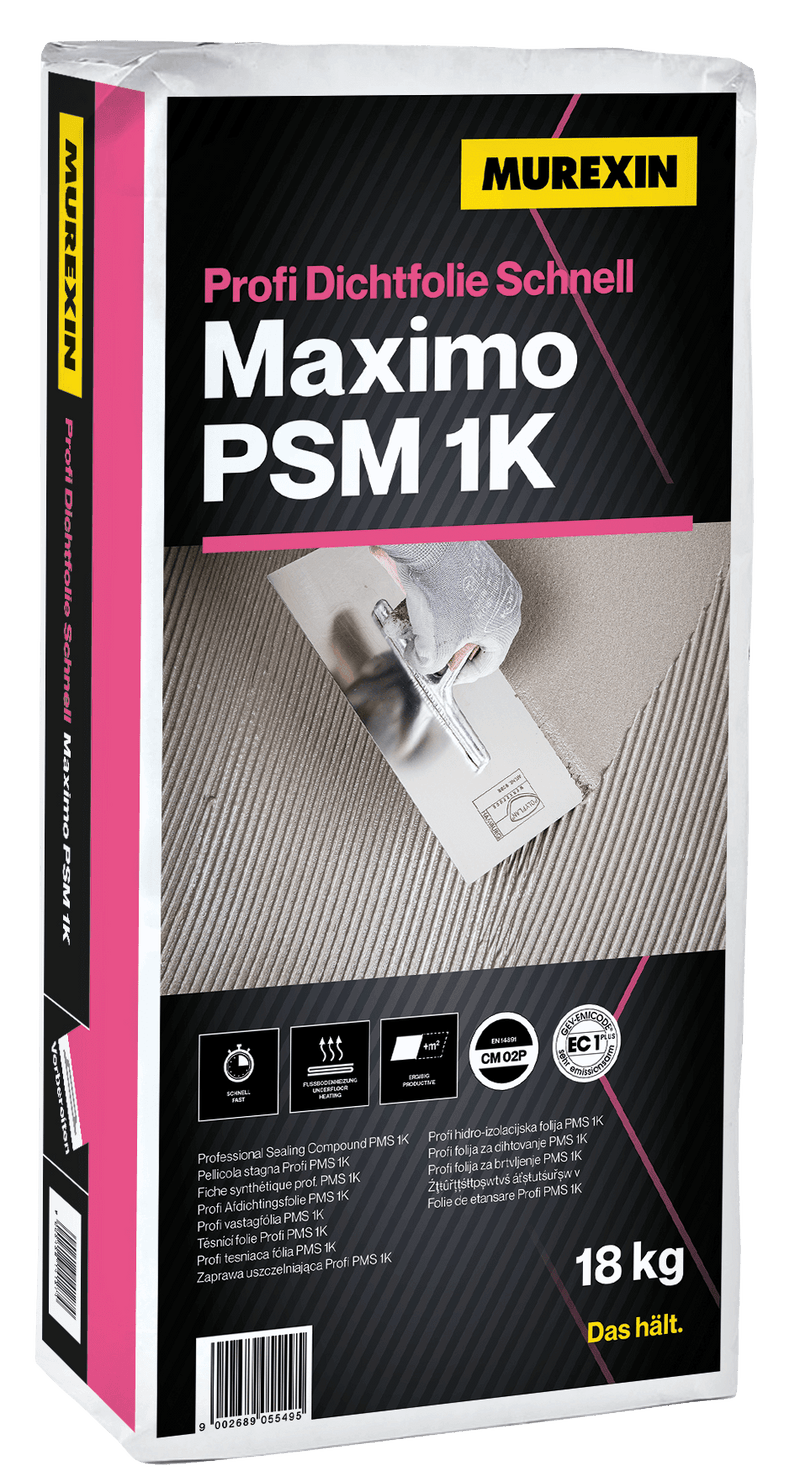 MUREXIN Profi Dichtfolie schnell Maximo PSM 1K / 18kg