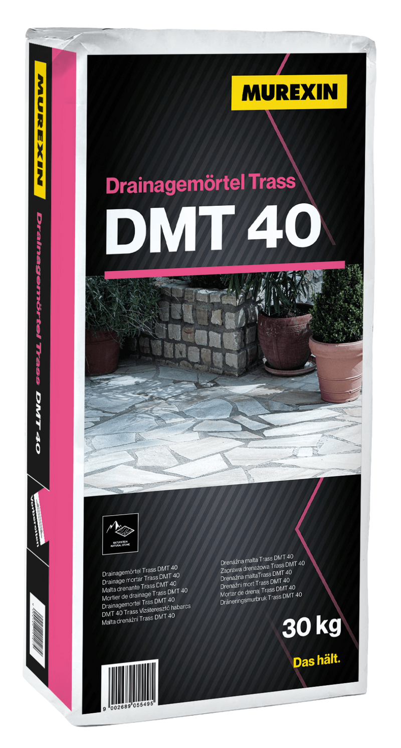 MUREXIN Drainagemörtel Trass DMT 40 / 25kg