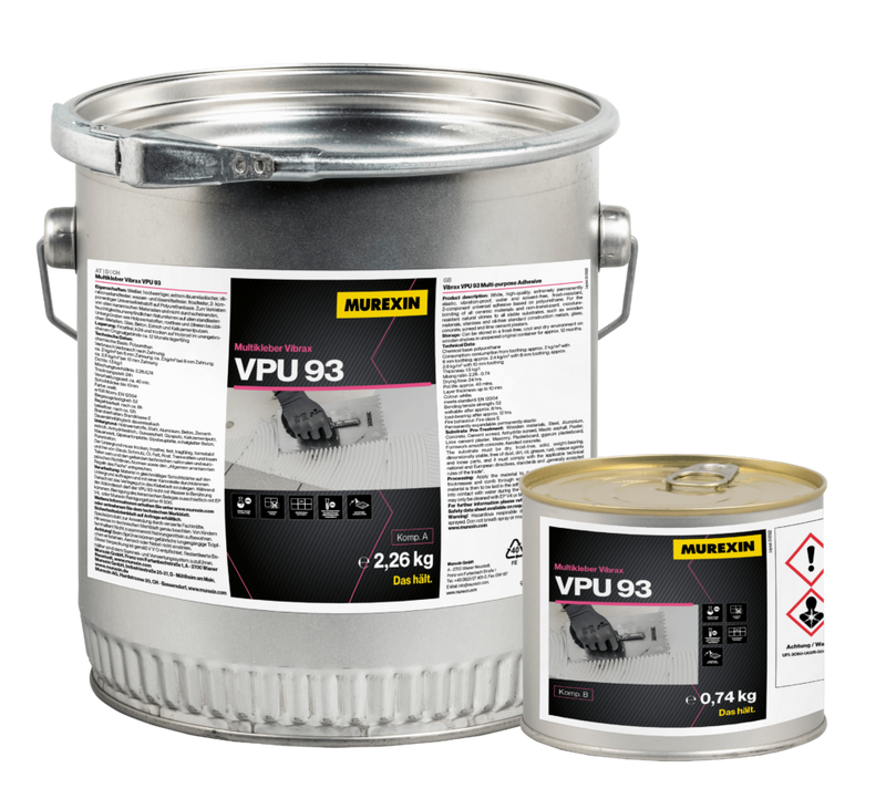 MUREXIN Multikleber Vibrax VPU 93 / 3kg Set Komp. A+B