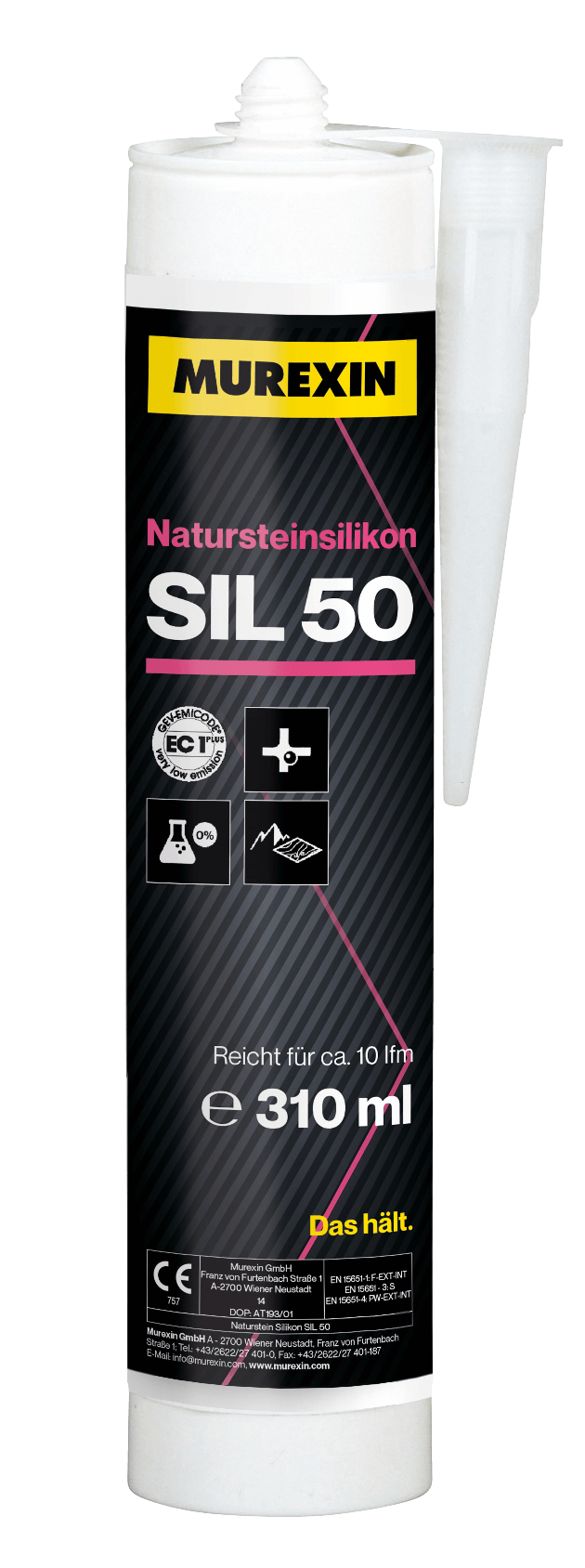 MUREXIN Naturstein Silikon SIL 50 / 310ml