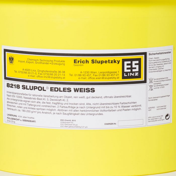 SLUPETZKY 8218 SLUPOL Edles Weiss