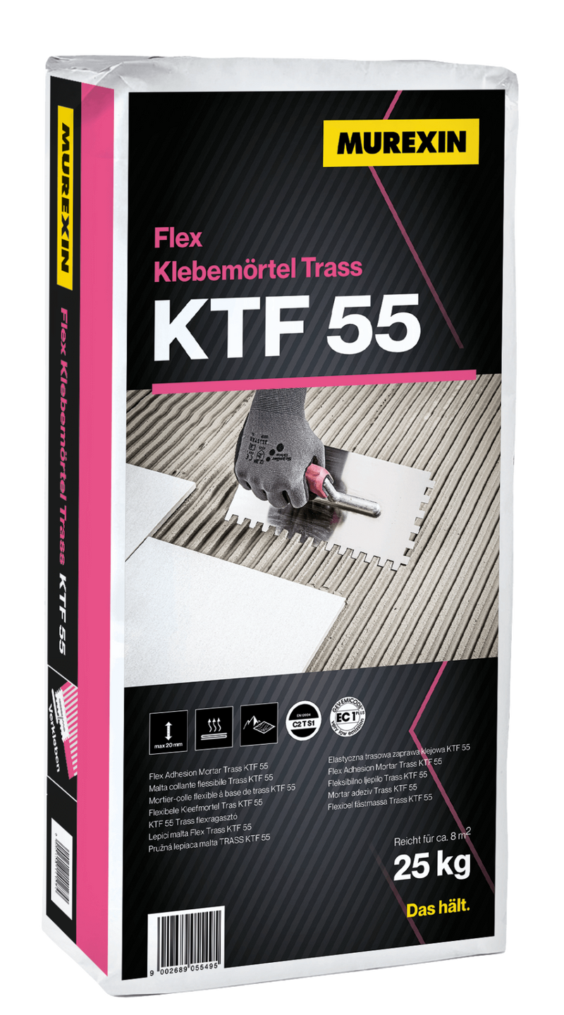 MUREXIN Flex Klebemörtel Trass KTF 55 / 25kg