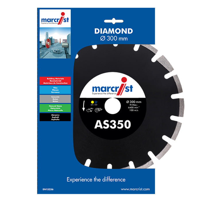 marcrist AS350 Asphalt-Diamanttrennscheibe