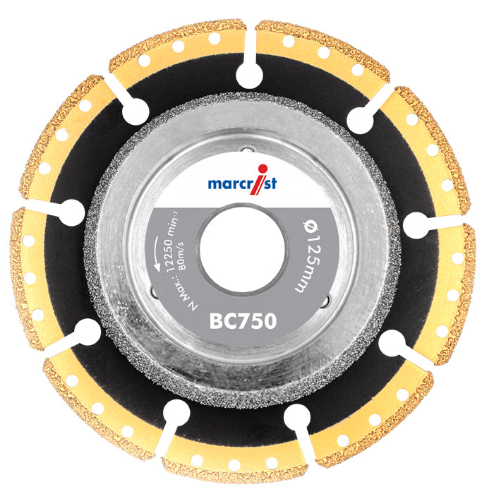 marcrist BC750 Diamantschneid-/anfasscheibe für Rohre