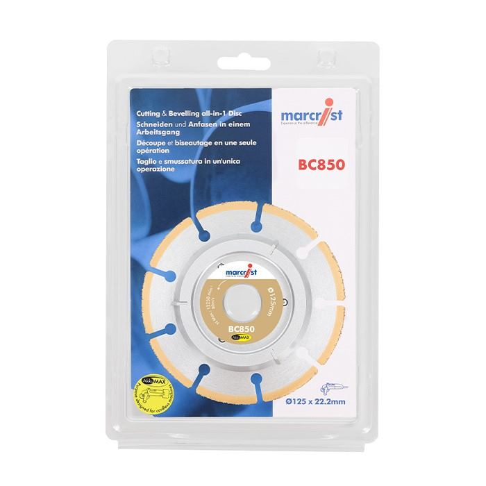 marcrist BC850 AkkuMAX Schneid-/anfasscheibe
