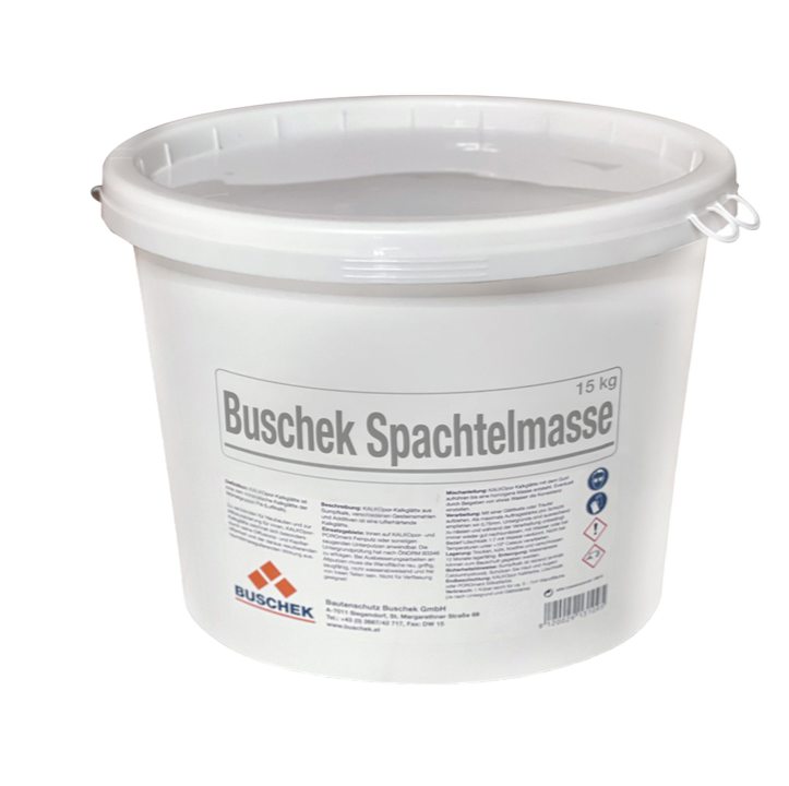 Buschek Spachtelmasse, pulvrig für innen/außen 15kg