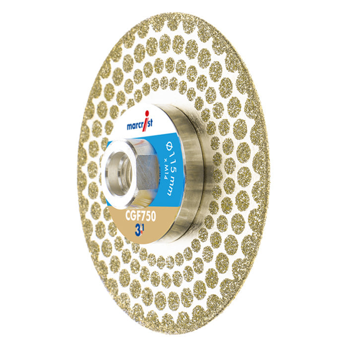 marcrist CGF750 3in1 Trenn-Schleif-Finishing Diamantscheibe