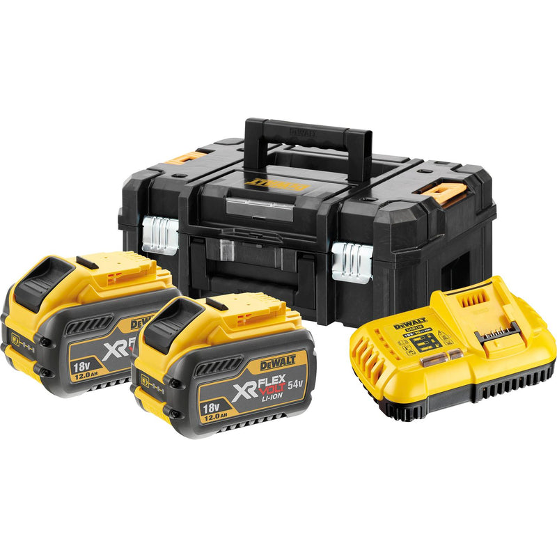 DEWALT Akku-Starterkit-Set DCB118X2 18 Volt/54V 2 Stück 9Ah Akkus und Ladegerät (ST 3)