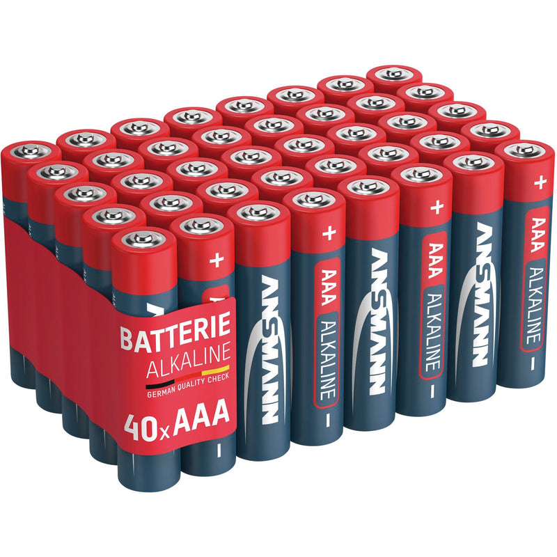 ANSMANN Batterie Micro LR03/AAA 1,5 Volt 40 Stück