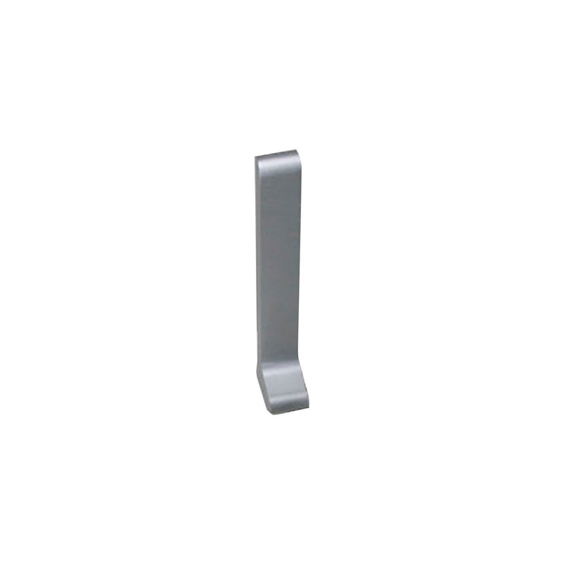 Endkappe rechts silber 15 x 60 mm