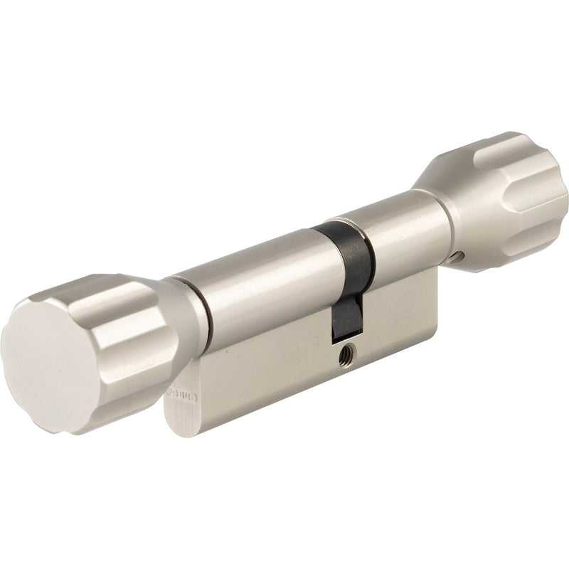 ABUS Doppelknaufzylinder A93 K45/K75 mm vernickelt matt
