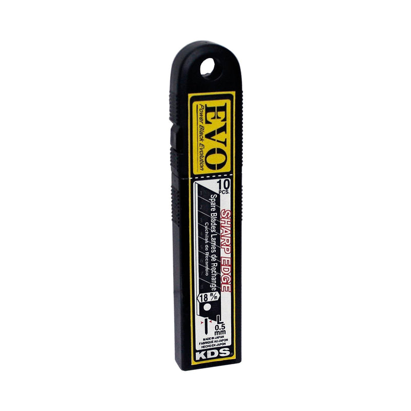 KDS Abbrechklingenbox Power Black Evolution m. 18mm Abbrechklingen ( 10 Stück )