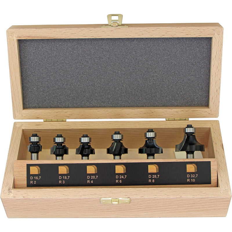 FISCH Abrundfräser-Kassette HW 6-teilig (SA 1)
