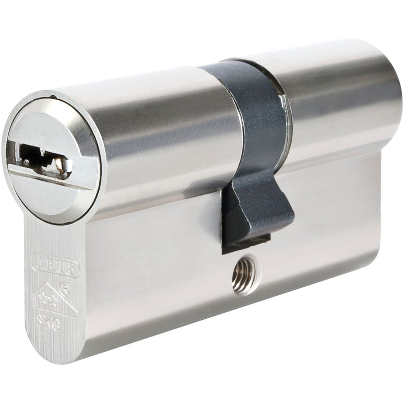 ABUS Einbaudoppelzylinder X12R, verschiedensperrend, 30/70, vernickelt matt