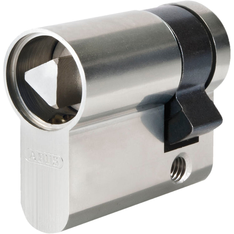 ABUS Halbzylinder 491 XH mit Dreikant innen 8 mm L=30/10 mm