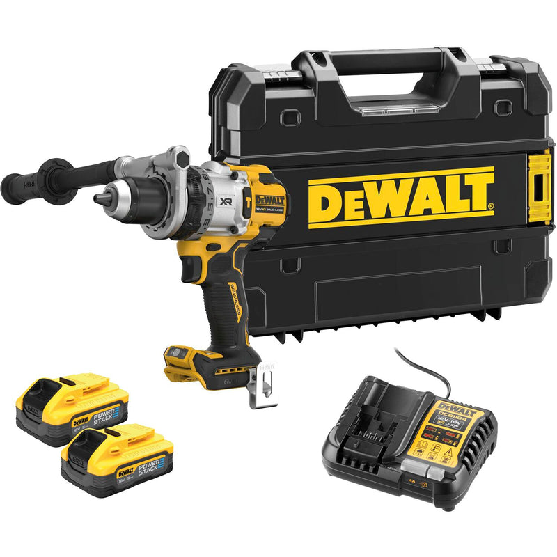 DEWALT Akku-Set Zimmerei 18 V DCD1007 / DCBP518H2 / DCB1104-QW (SA 1)