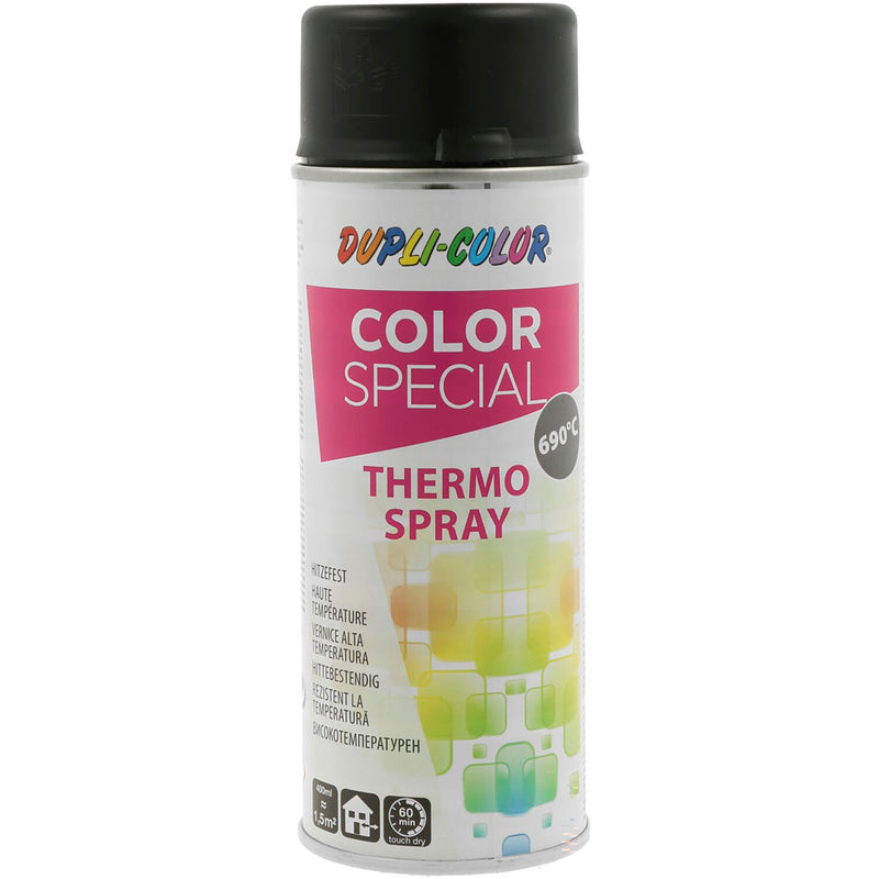 Dupli-Color COLOR Hitzefest Spray 400ml, silber/schwarz 690° C