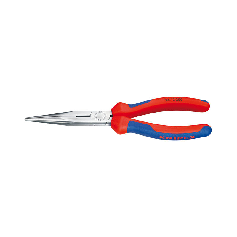 KNIPEX Flachrundzange mit Schneide DIN 5745 / Länge 200 mm