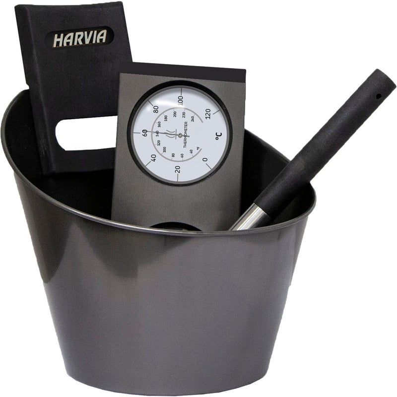HARVIA Zubehörset 3-teilig Edelstahl