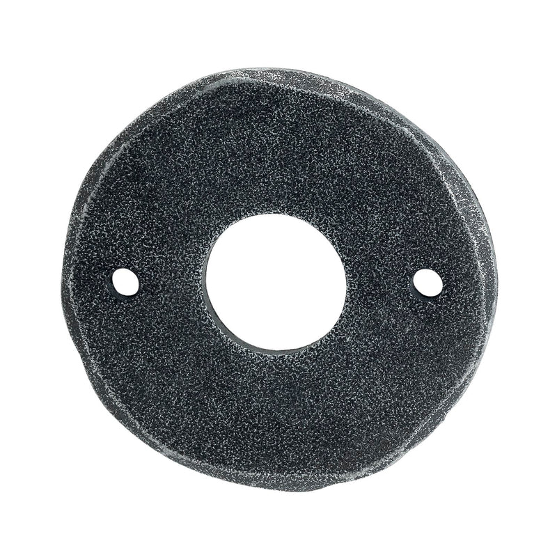 HALCÖ Rosette STUBAI - WC, ø 53 mm, verzinkt schwarz passiviert
