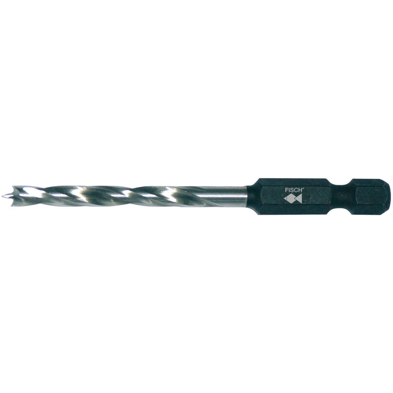 FISCH Holzspiralbohrer mit 1/4" Bit Aufnahme Bohrer ø 8 mm (ST 1)