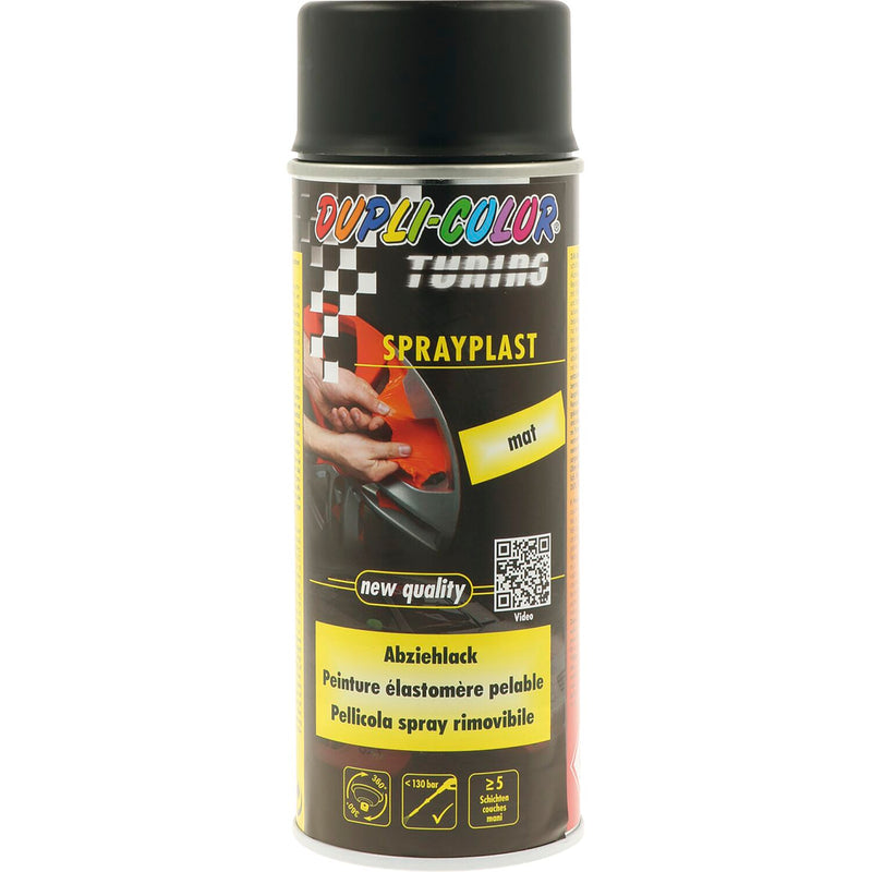 Dupli-Color Sprayplast 400ml schwarz matt (ST 1)