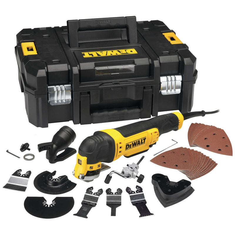 DEWALT Multi Funktionswerkzeug DWE 315 KT 300 Watt 37-teilig (ST 1)