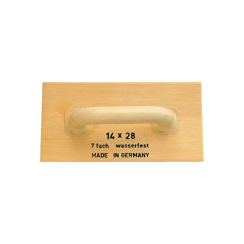 STUBAI Holz Reibbrett 480 x 240 mm 7-fach verleimt, wasserfest