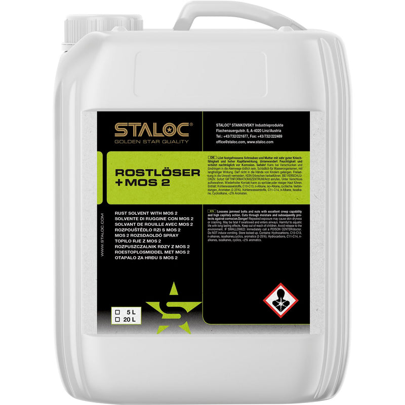 STALOC Rostlöser mit MoS2  5 Liter Kanister