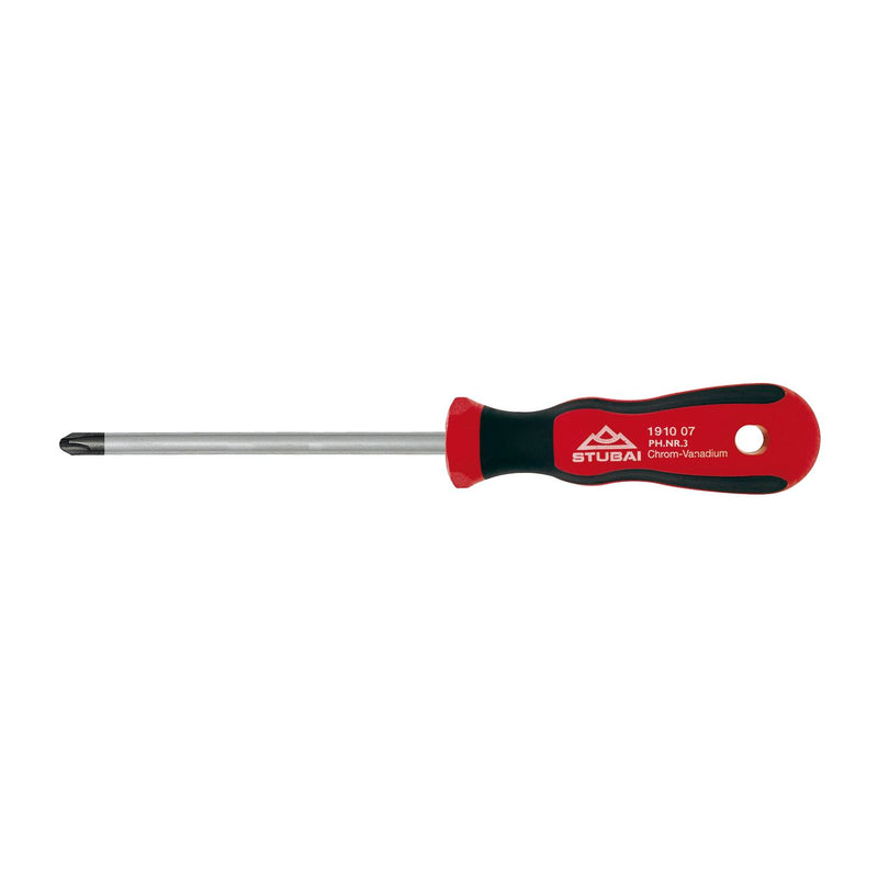 STUBAI Schraubendreher 2K-Griff PH 1/80 mm Phillips