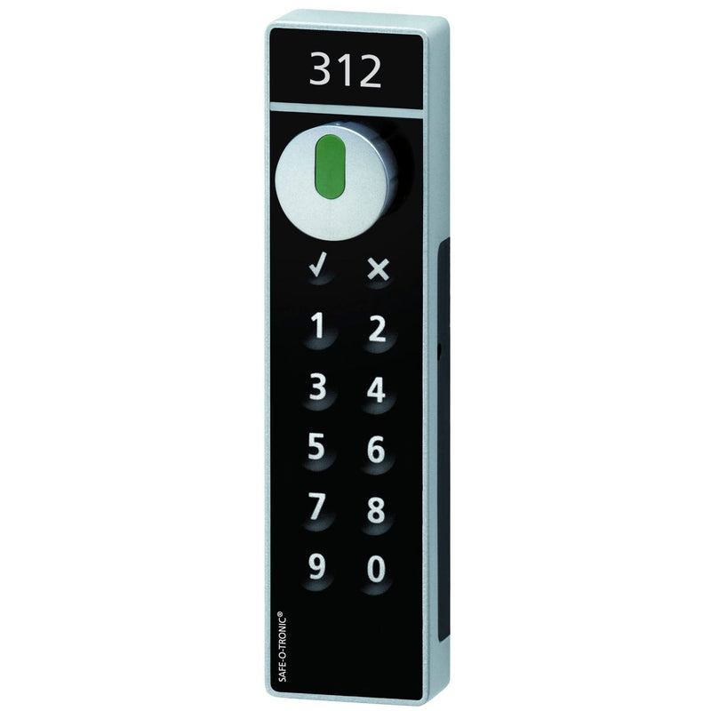 PIN-Code-Möbelschließsystem Safe-O-Tronic access LS,Frontblende:Makrolon schwarz