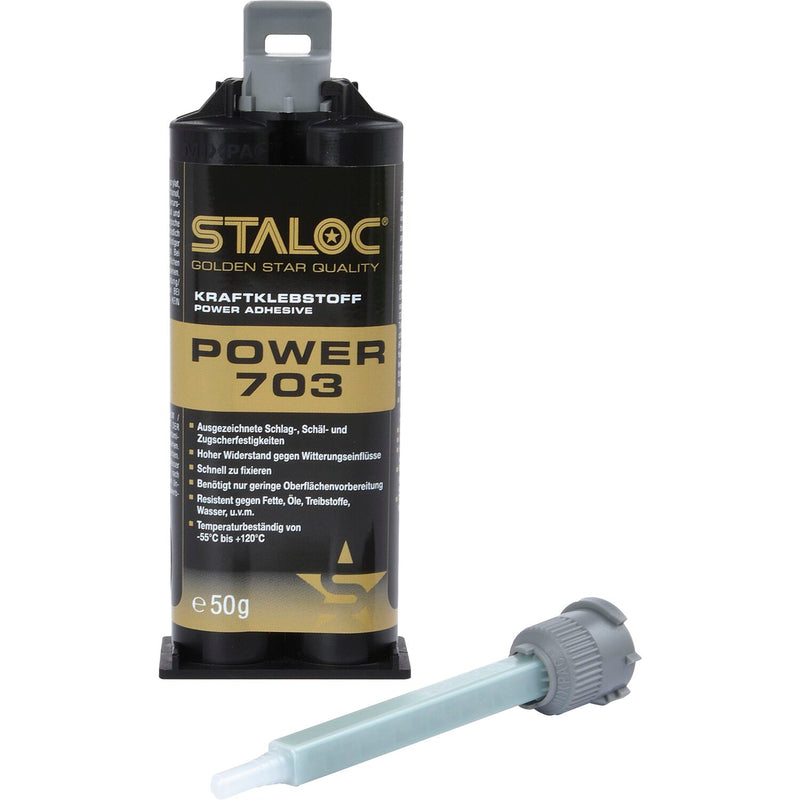 STALOC 2K Klebstoff Power 703 50ml beige, + Mischer