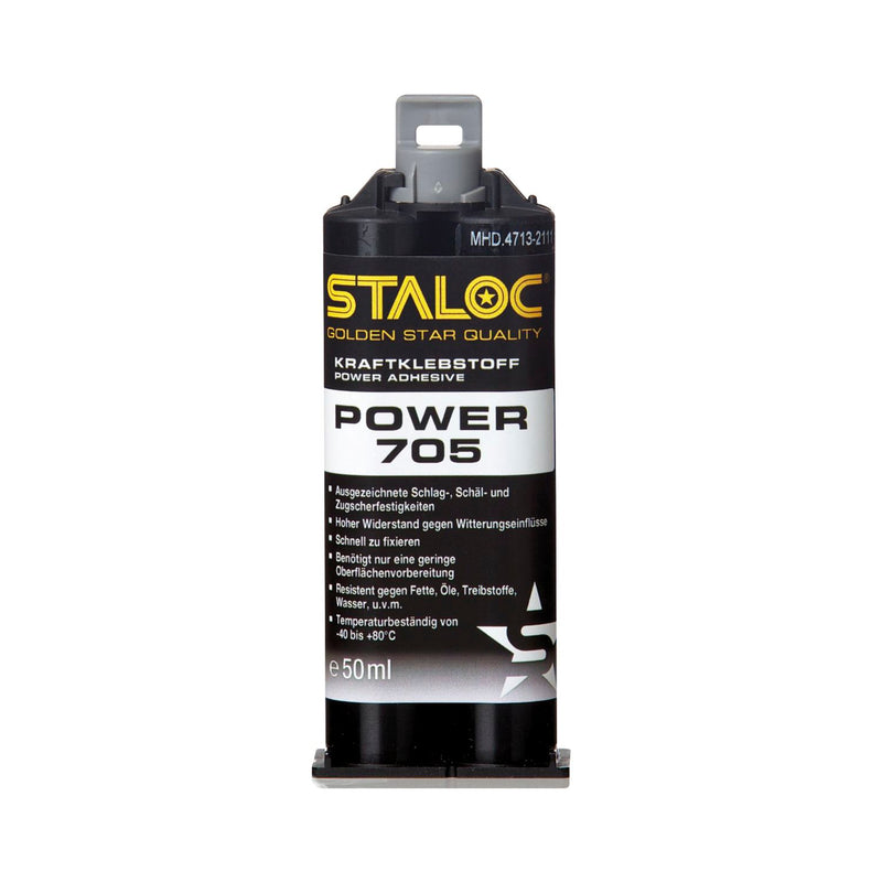 STALOC  2K Klebstoff Power 705 50ml transparent, ohne Mischer