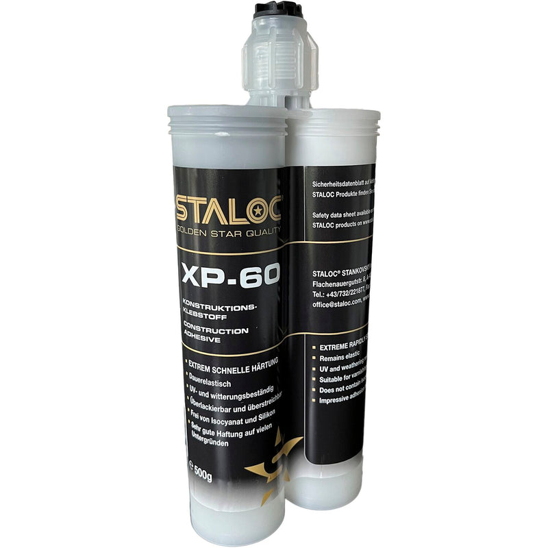 STALOC 2K Konstruktionsklebstoff XP-60  grau 500g, ohne Mischer