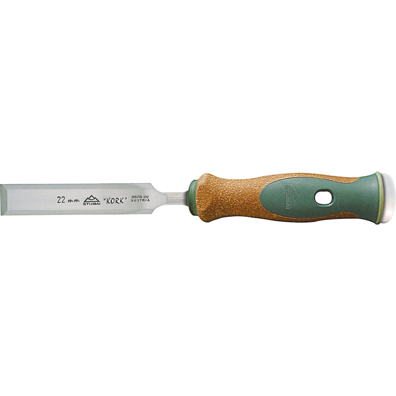 STUBAI Stemmeisen Kork-Kunststoff Breite  8 mm