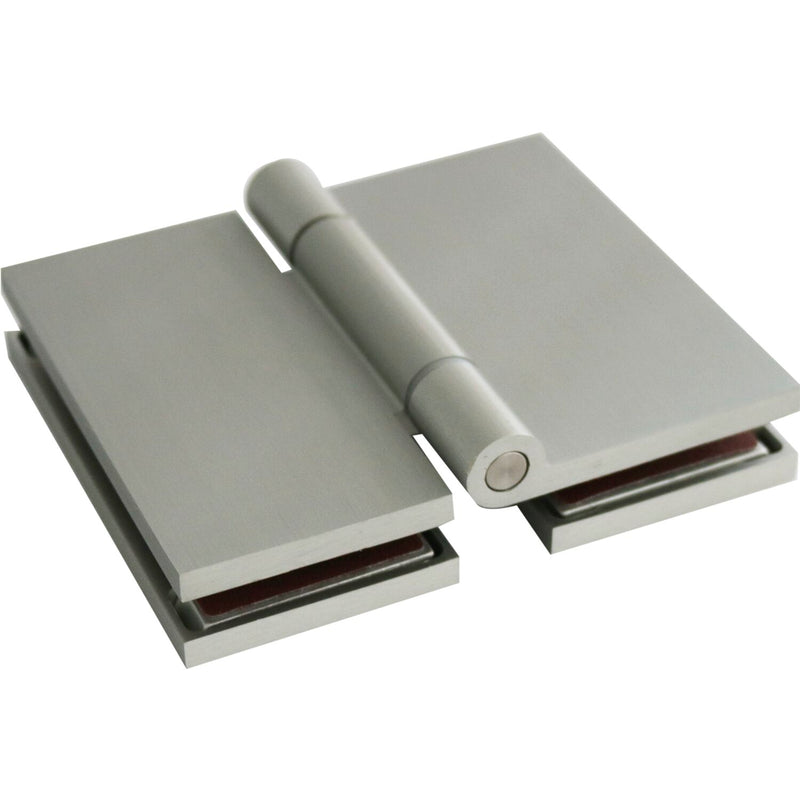 HARVIA Sauna-Glastürband Glas/Glas eckig Aluminium Schwarz