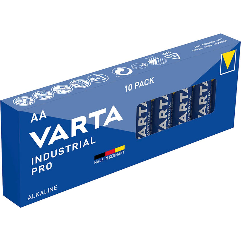 VARTA Batterie Industrial LR6/AA 1,5 Volt 10 Stück
