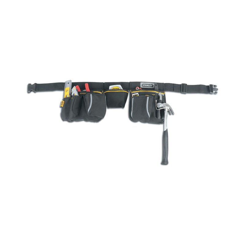 STANLEY Werkzeuggürtel aus 600 Denier Cordura-Nylon m. Hammerhalter