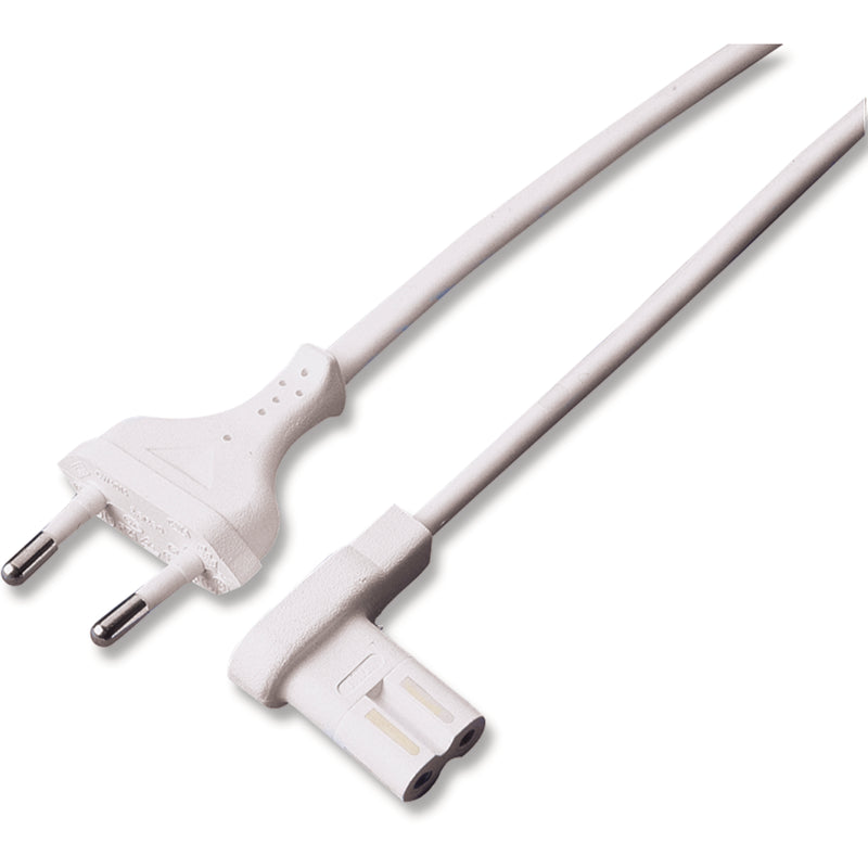 Zuleitung 2000, L 2000 mm, mit Eurostecker und Winkel-Anschlussstecker