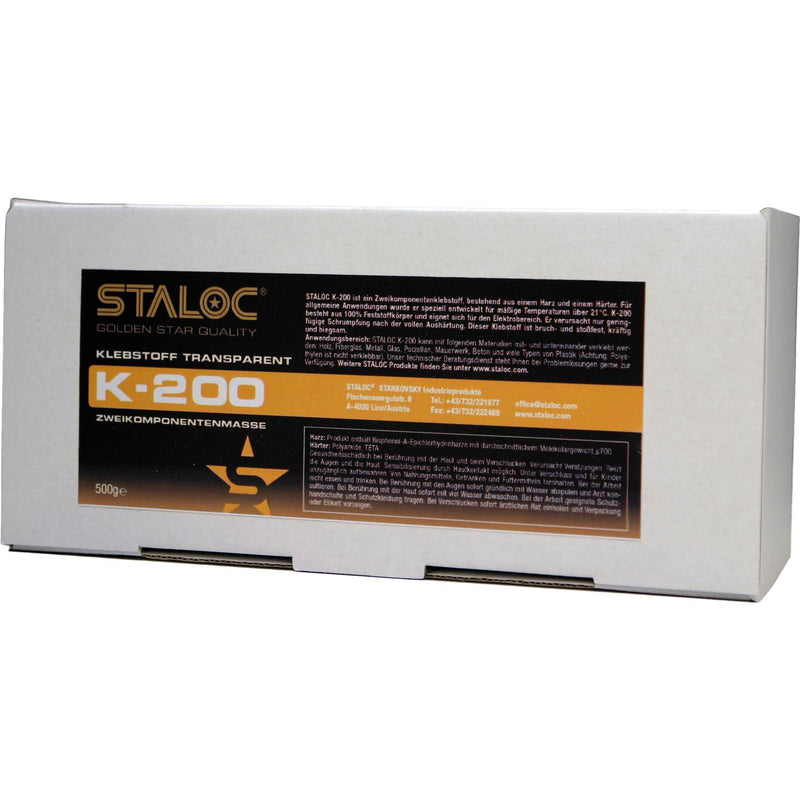 STALOC K-200 2K Klebstoff transparent 250g Kleber + 250g Härter
