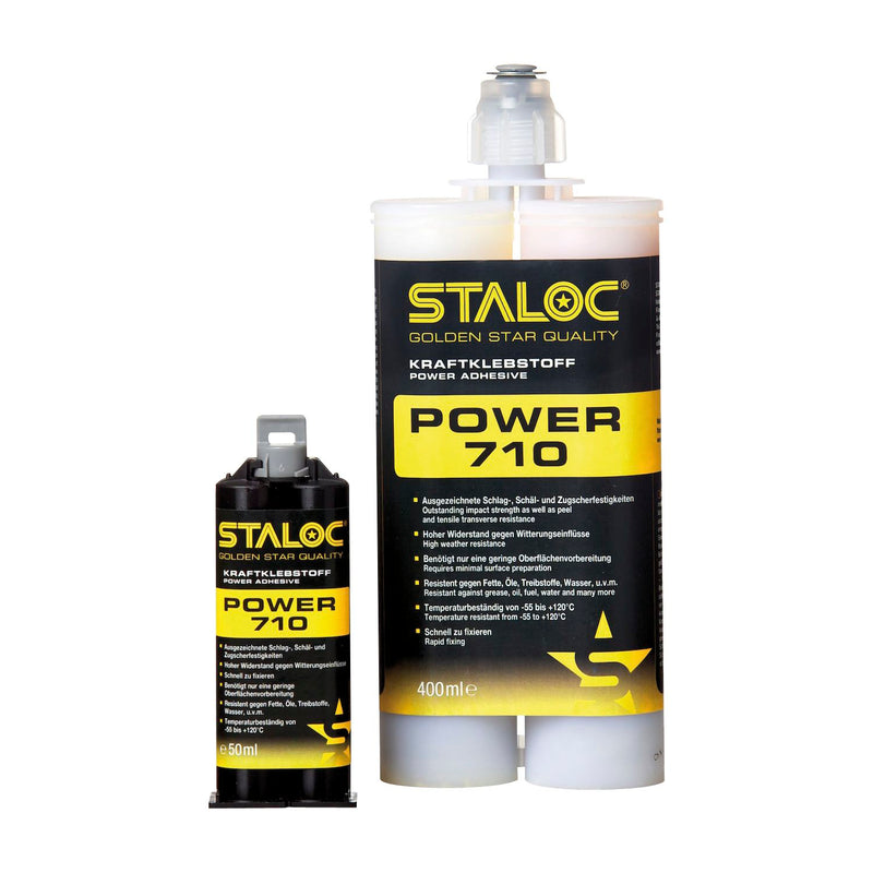STALOC  2K Klebstoff Power 710  50ml milchig weiß, ohne Mischer