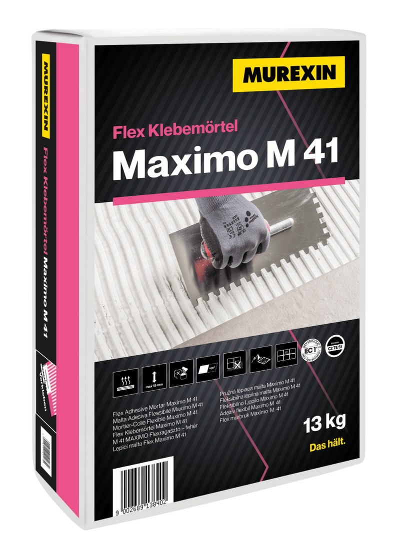 MUREXIN Flex Klebemörtel Maximo M 41 / 13kg Weiß