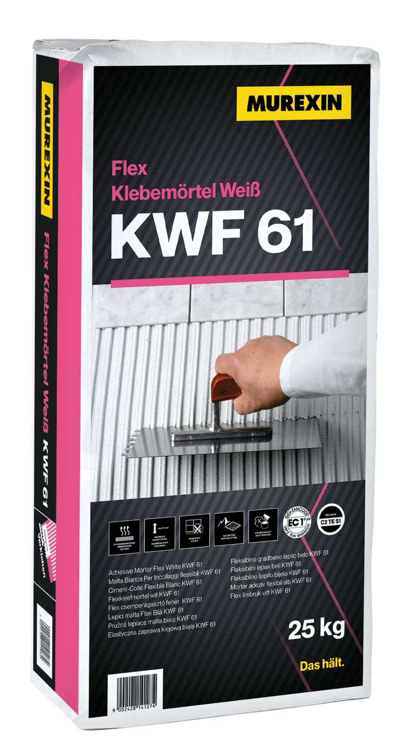 MUREXIN Flex Klebemörtel Weiß KWF 61 / 25kg
