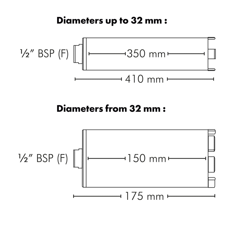 marcrist PC850 Diamant-Schlagbohrkrone ½” BSP