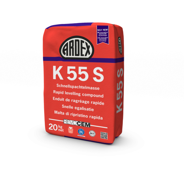 ARDEX K 55 S Schnellspachtelmasse 20kg