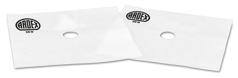 ARDEX SW-W S 2-K / Dichtmanschette 120 x 120mm / 25 Stück-Karton