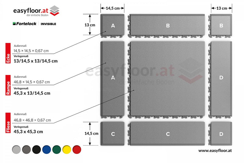 FORTELOCK Rampe & Ecke Diamant