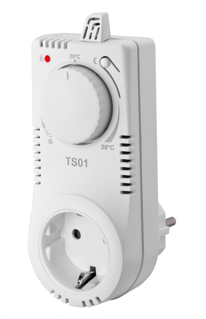 HVH SDT01 - Steckdosenthermostat mit Drehknopf